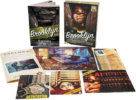 Board Game Crime Scene Brooklyn 2002 for 1+ Players 18+ Years Old AS