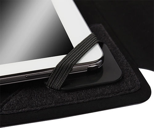 Krusell Donso Flip Cover Μαύρη (Universal 7.9")