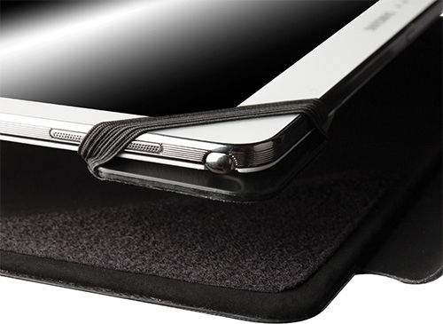 Krusell Donso Flip Cover Μαύρη (Universal 7.9")