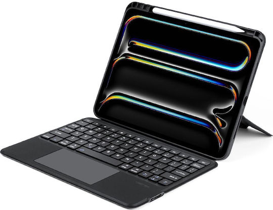 Dux Ducis Dk Flip Cover with Keyboard Blacη (iPad Pro 2024 11")