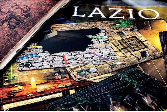 Board Game Crime Scene Lazio 1356 for 1+ Players 18+ Years Old AS
