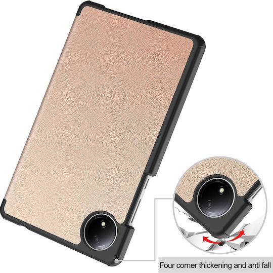 Techsuit Foldpro Klappdeckel Rose Gold (Redmi Pad SE 8.7")