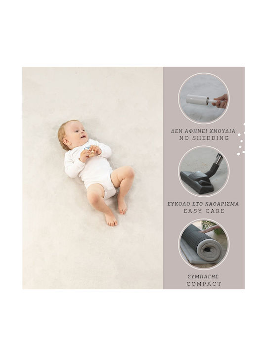 Hakuna Matte Kinder Teppich Gray 80x150cm Dicke 25mm