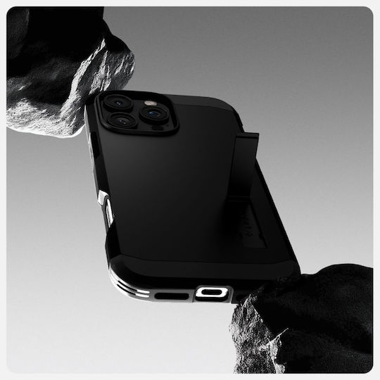 Spigen Ultra Hybrid MagFit Back Cover Plastic 2mm Black (iPhone 16 Pro)