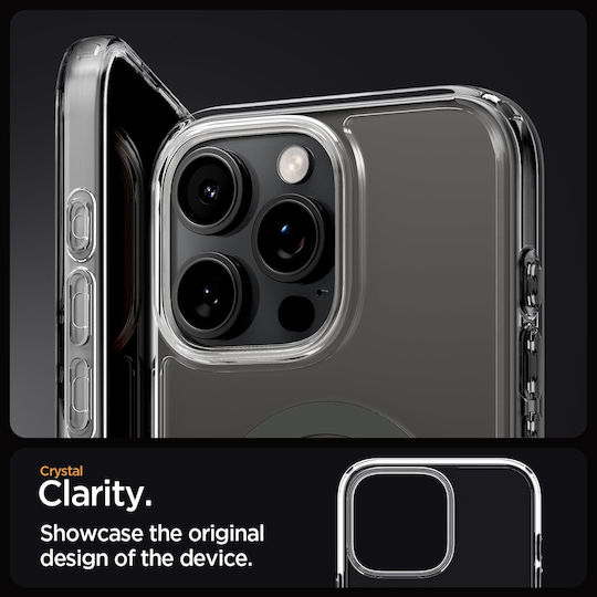 Spigen Ultra Hybrid MagFit Back Cover Πλαστικό 2mm Graphite (iPhone 16 Pro Max)