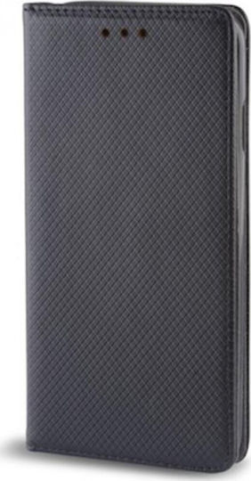 Senso Magnet Book Δερματίνης / Tempered Glass Μαύρο (Redmi Note 13 Pro 5G / Poco X6)