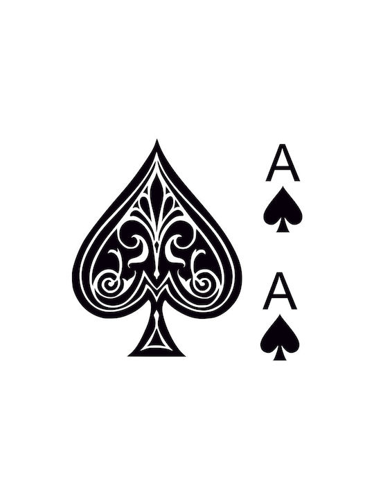 Διακοσμητικό Αυτοκόλλητο Ψυγείου Ace Of Spades 1τμχ Orafol