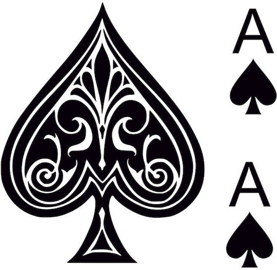 Ace of Spades Refrigerator Sticker 50cm X 135cm