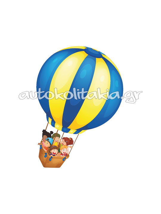 Hot Air Balloon Kids Wall Sticker 50cm X 70cm