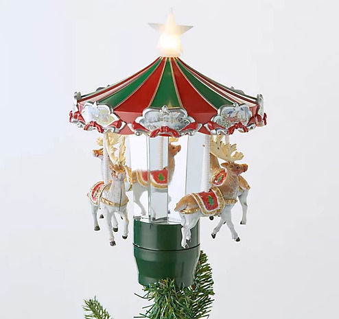 Spitze Karussell Beleuchtet