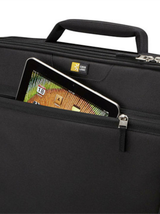 Case Logic Passend für Größe bis 15,6" Vnci215 Messenger-Aktentasche Schwarz Schultergurt