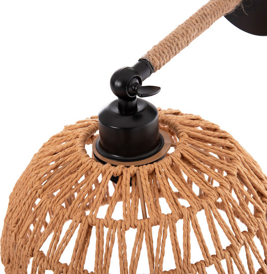 HomeMarkt GLIDE Κλασικό Φωτιστικό Τοίχου με Ντουί E27 Μπεζ 22x22x22εκ.