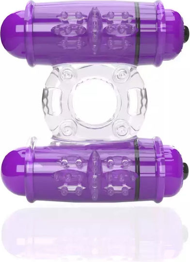 Screaming O Double Vibrating Ring Wammy Purple