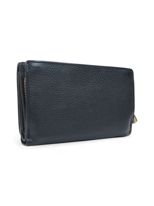 Lavor Small Leather Women's Wallet with RFID Black