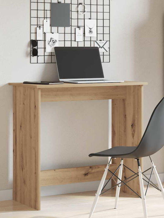 Desk Wooden Artisan Oak 80x40x75cm