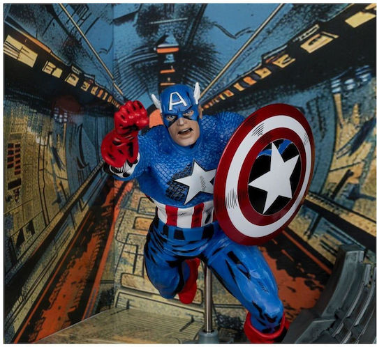 Marvel Comic Books Marvel: Captain America Figure height 12cm at Scale 1:10