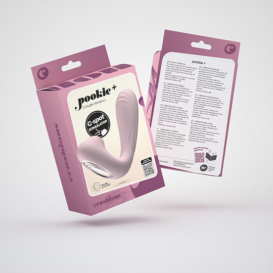 Sweetvibes Mini Κλειτοριδικός Δονητής με Απομακρυσμένο Έλεγχο 12.5cm Ροζ