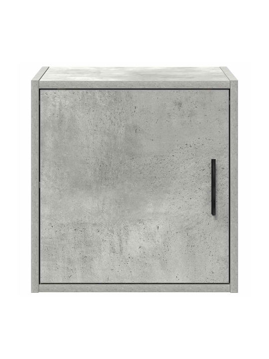 Wall Living Room Cabinet made of Grey Particle Board 40x30x41cm