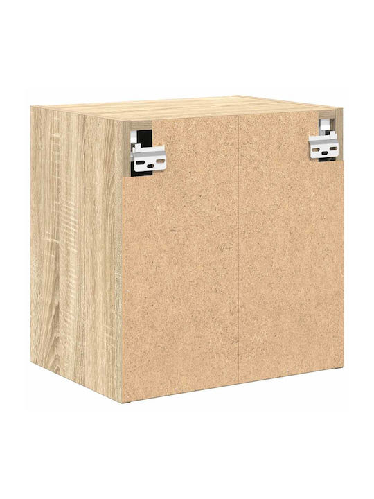Wall Living Room Cabinet Made of Particle Board Sonoma Oak 40x30x41cm