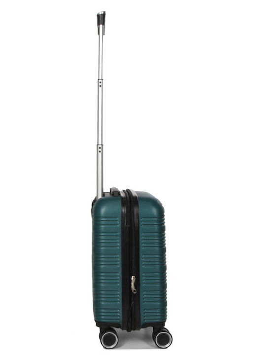 WORLDLINE Kabinenreisekoffer Hartschalen Green mit 4 Räder Höhe 45cm