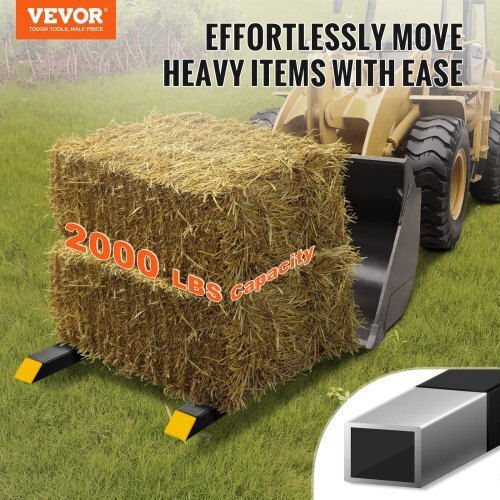 Vevor Πιρούνια Παλέτας 2000 Lbs 60" Ρυθμιζόμενη Μπάρα Σταθεροποίησης Τρακτέρ Φορτωτές Hcs2000lbs60ix9mmv0