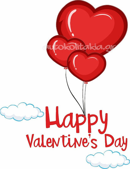 Valentine's Day Sticker 88 80cm X 62cm