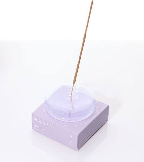 Lilac Round Base Incense Sticks Dimple Maegen