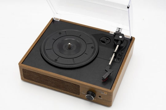 Technaxx TX-186 Πικάπ με Belt Drive, Προενίσχυση και Ενσωματωμένα Ηχεία Καφέ