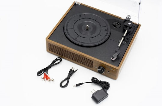 Technaxx TX-186 Πικάπ με Belt Drive, Προενίσχυση και Ενσωματωμένα Ηχεία Καφέ