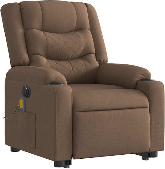 Relax Armchair Massage with Footstool Coffee 77x93x99cm
