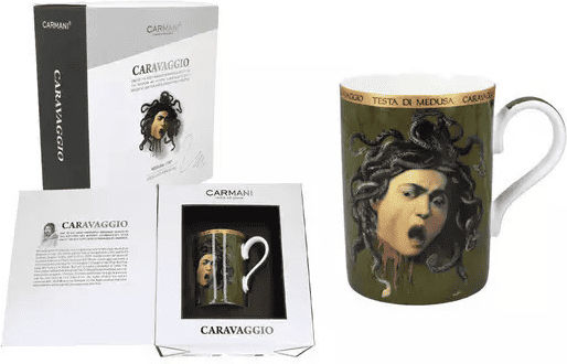 Carmani Κούπα από Πορσελάνη Πολύχρωμη 380ml