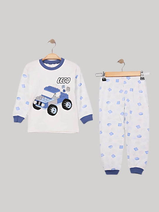 Supermini Детска пижама Зимна Blue
