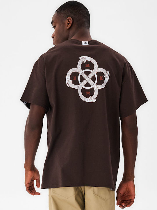 OWL T-shirt Brown