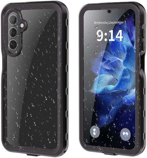 Shellbox Back Cover Σιλικόνης Αδιάβροχο Μαύρο (Galaxy A16)