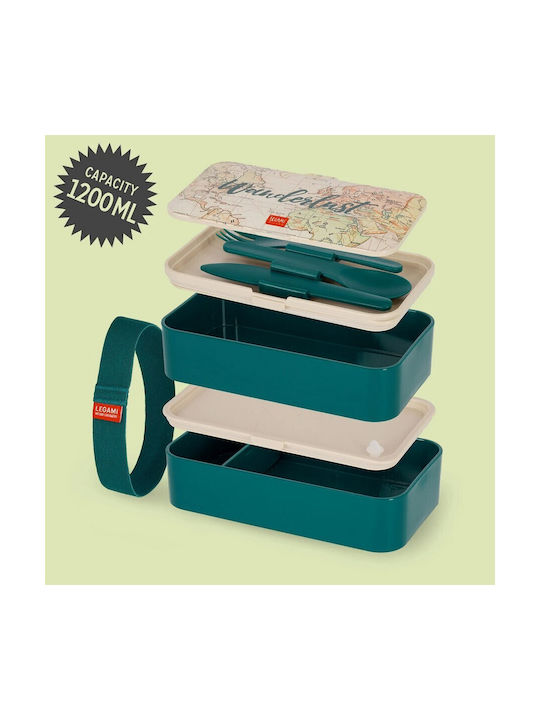 Legami Milano Lunchbox Kunststoff 1200ml 1Stück
