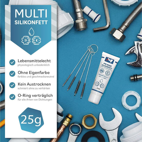 Plemont Γράσο Σιλικόνης Τροφίμων 25gr
