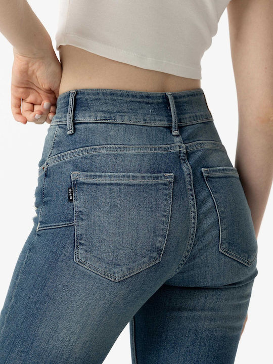 Γυναικείο Jean Παντελόνι Καμπάνα Push Up σε Bootcut Εφαρμογή