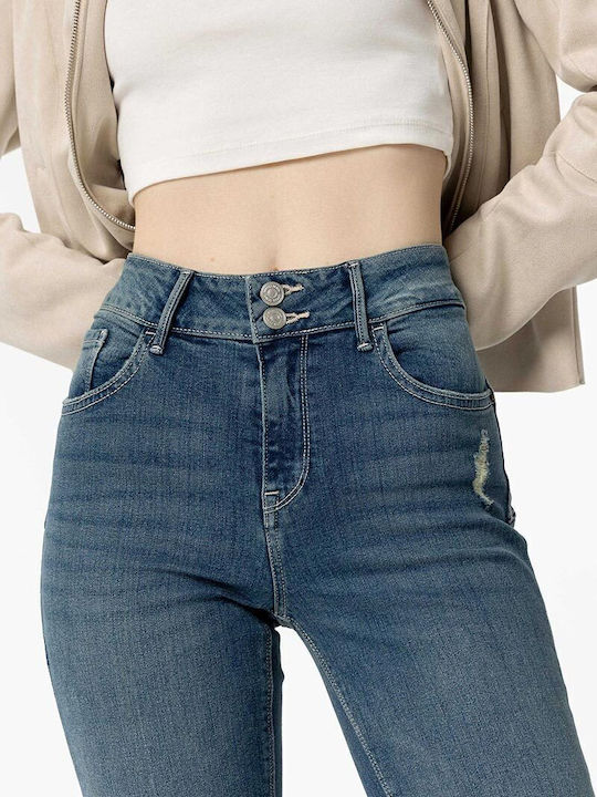 Γυναικείο Jean Παντελόνι Καμπάνα Push Up σε Bootcut Εφαρμογή