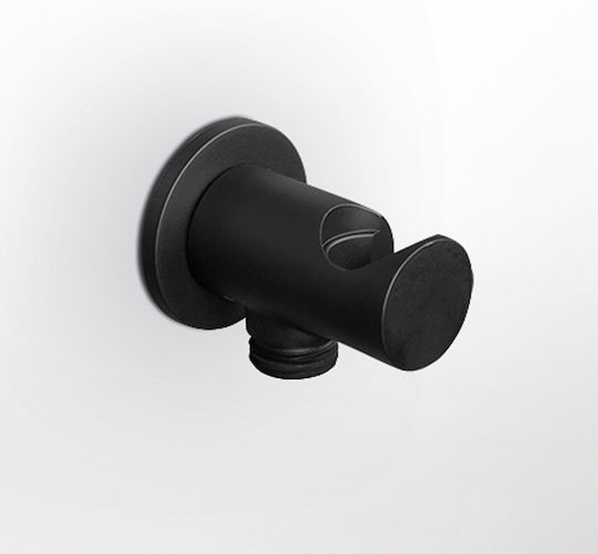 Eurorama Black Matt Water Supply Phone Holder