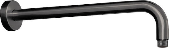 Βραχίονας Τοίχου Στρογγυλός 35εκ Aisi316 Inox Pvd Black Brushed Βραχίονας Τοίχου Στρογγυλός 35εκ Aisi316 Inox Pvd Black Brushed