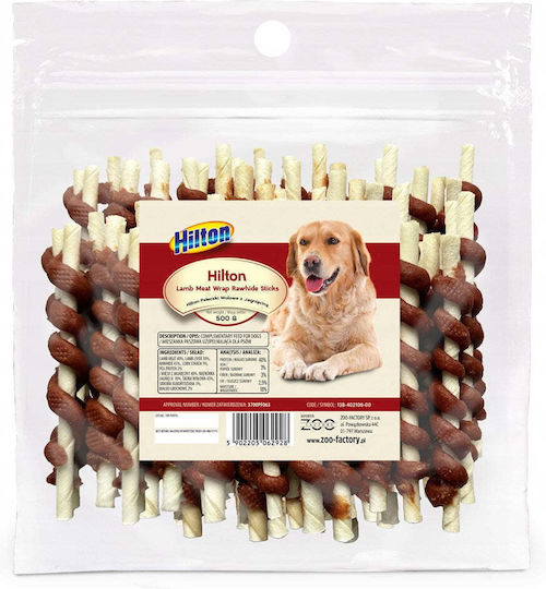 Hilton Dog Stick Treats Gluten Free with Beef and Lamb 500gr