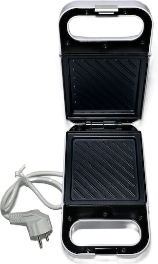 Mistral Plus Τοστιέρα για 2 Τοστ 600W Λευκή