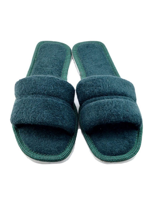 Terry Winter Women's Slippers Green
