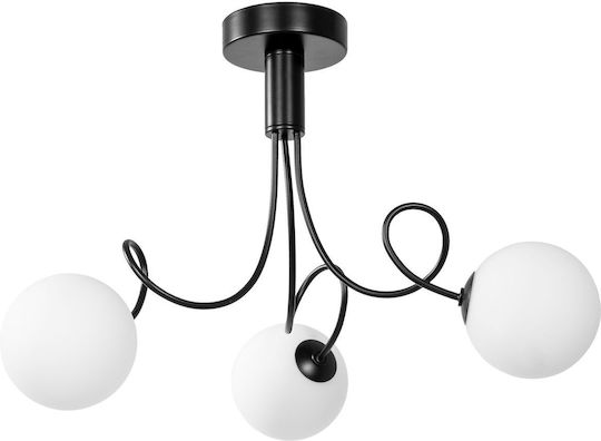 Toolight Hängelampe Schwarz