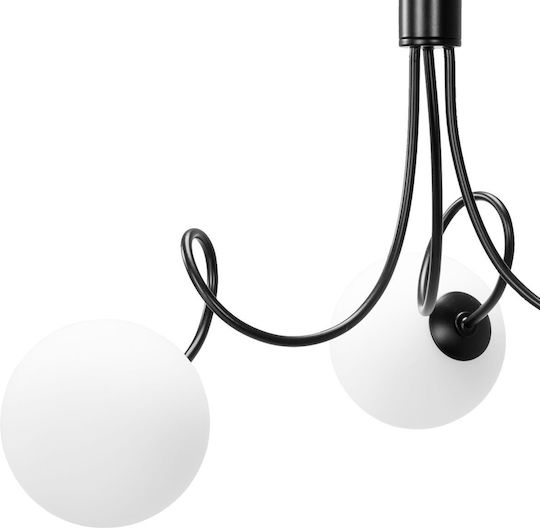 Toolight Hängelampe Schwarz