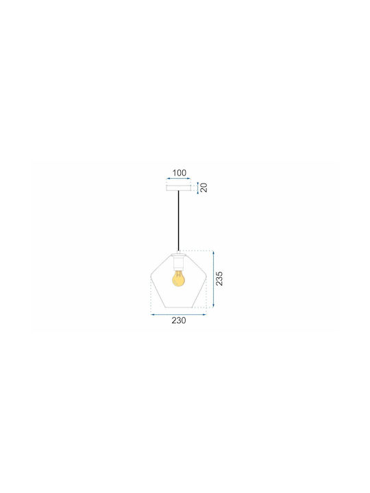 Toolight Pendant Light Brown
