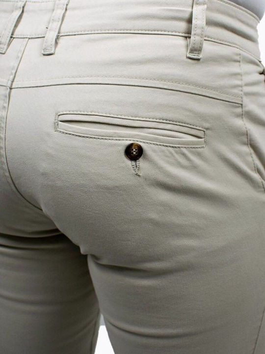 Men's Trousers Chinos Ecru