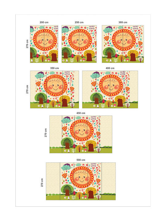 Self-Adhesive Wallpaper Sun 285cm