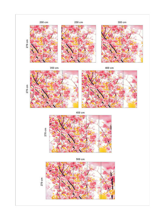 Wandsticker Beautiful Flowers 1 Stück Orafol Wandsticker Beautiful Flowers 1 Stück Orafol