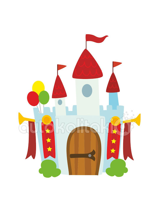 Wall Sticker Castle 90cm X 105cm
